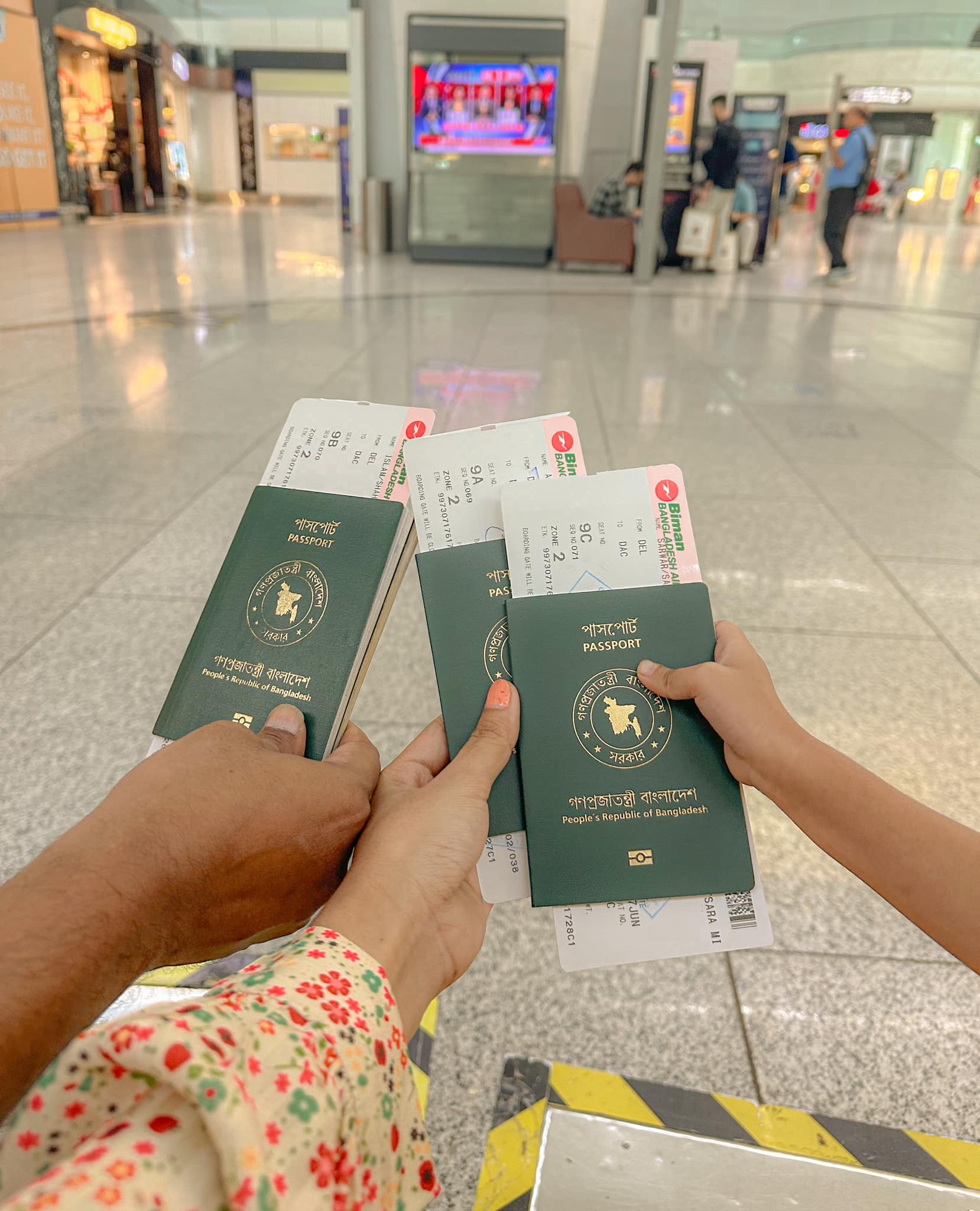 My First Plane Journey: Delhi to Dhaka with Biman Bangladesh Airlines
